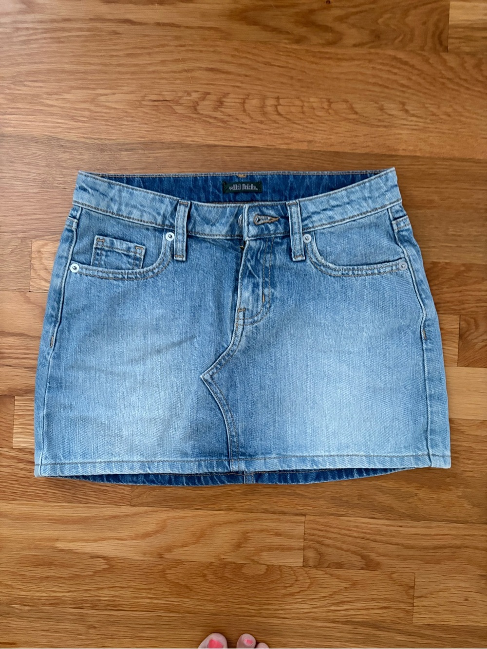 Denim skirt